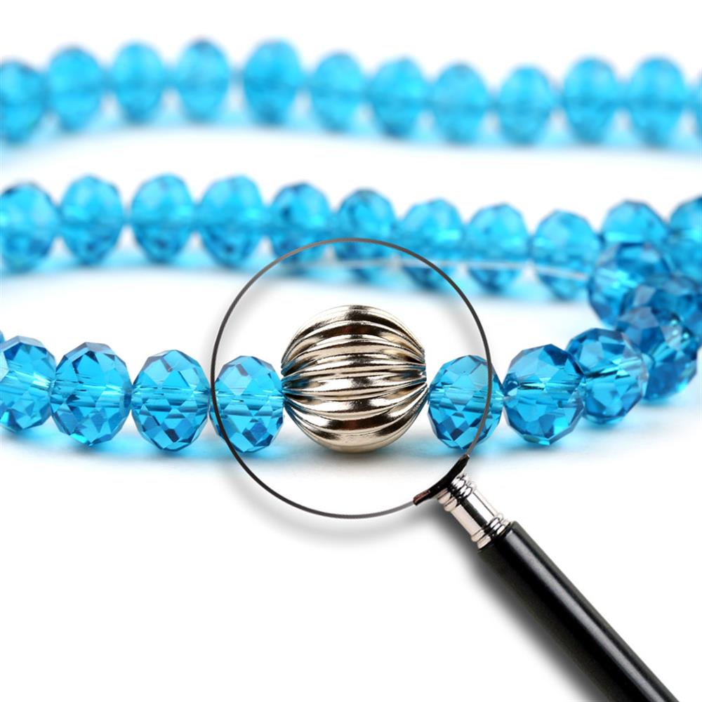 Metal Ayraç Boncuk 5 adet