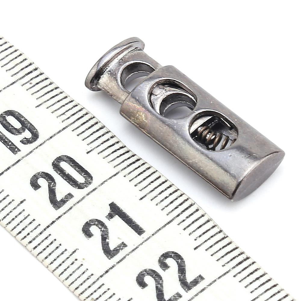 Metal Bağucu Stoper Çift Delikli (2 adet)