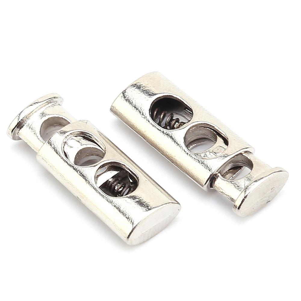 Metal Bağucu Stoper Çift Delikli (2 adet)