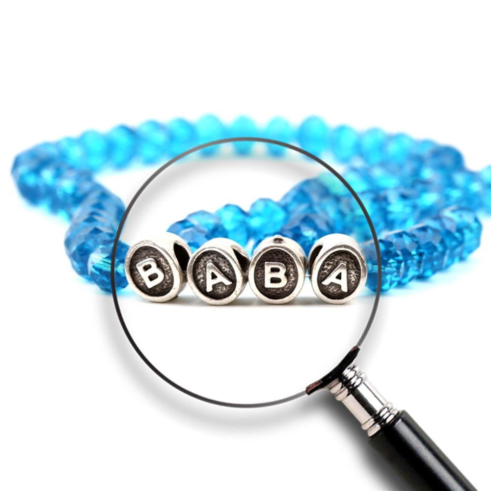 Metal Boncuk Harfler