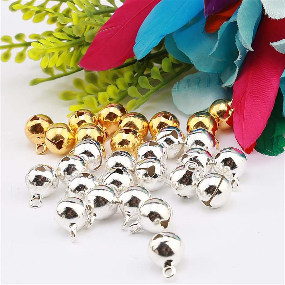 Metal Çıngırak Boncuk (10 adet)