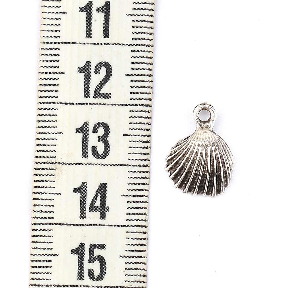 Metal İstiridye Takı Ucu