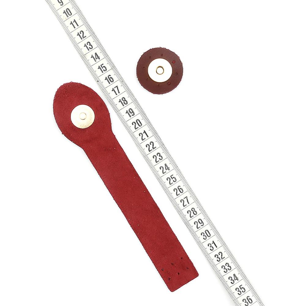 Mıknatıslı Klipsli Çanta Kapama Bordo