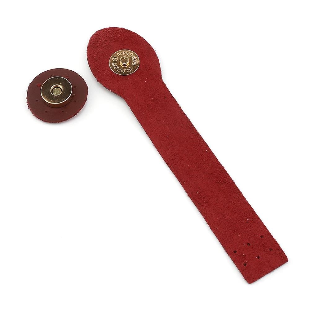 Mıknatıslı Klipsli Çanta Kapama Bordo