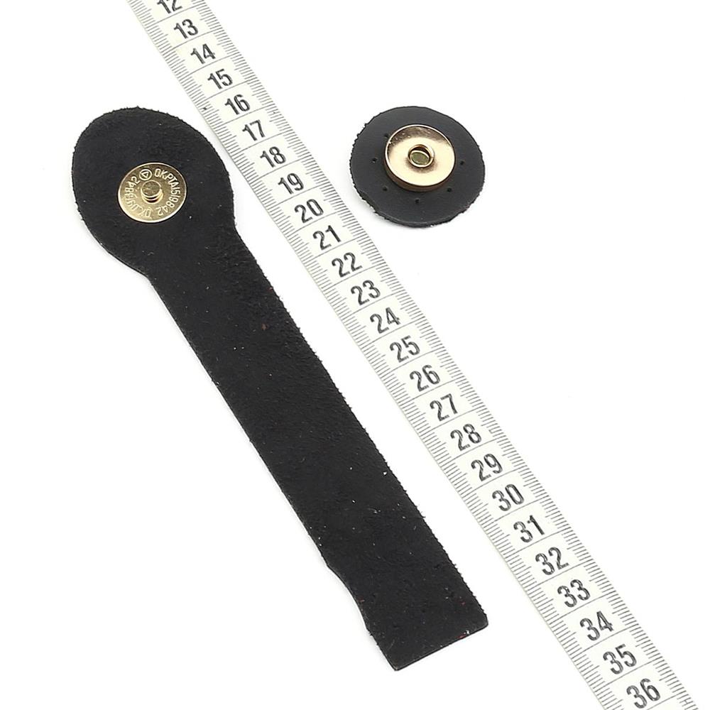 Mıknatıslı Klipsli Çanta Kapama Siyah