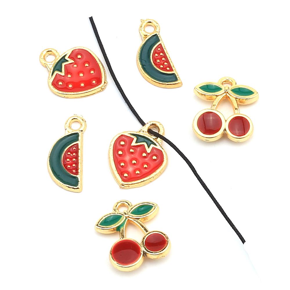 Mineli Meyve Takı Uçları Seti