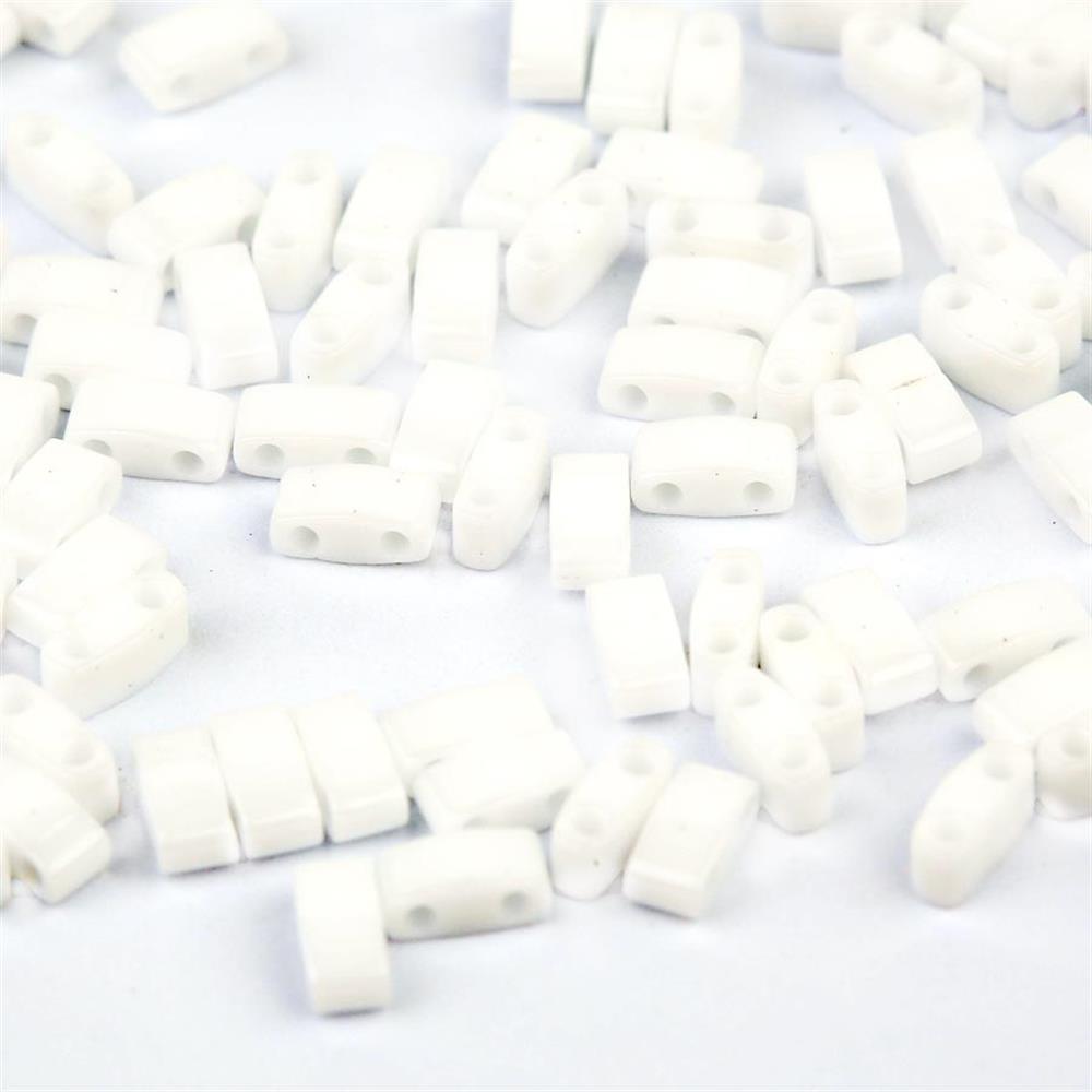 Miyuki Half Tila Bead Beyaz Boncuk