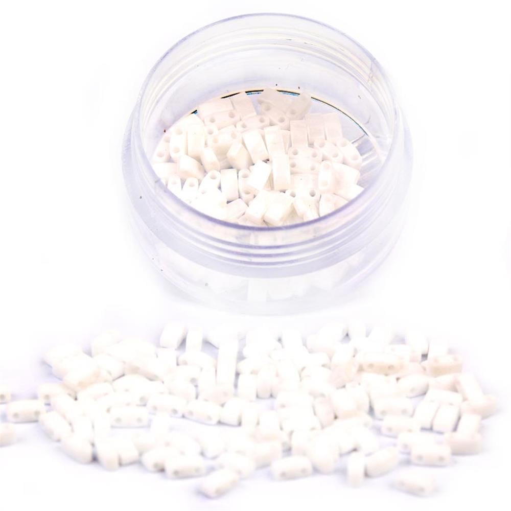 Miyuki Half Tila Bead Beyaz Boncuk