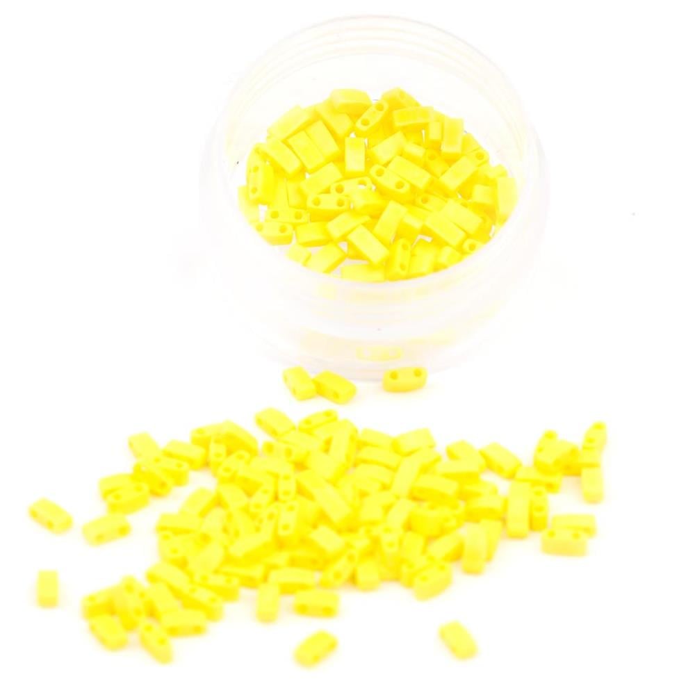 Miyuki Half Tila Bead Sarı Boncuk