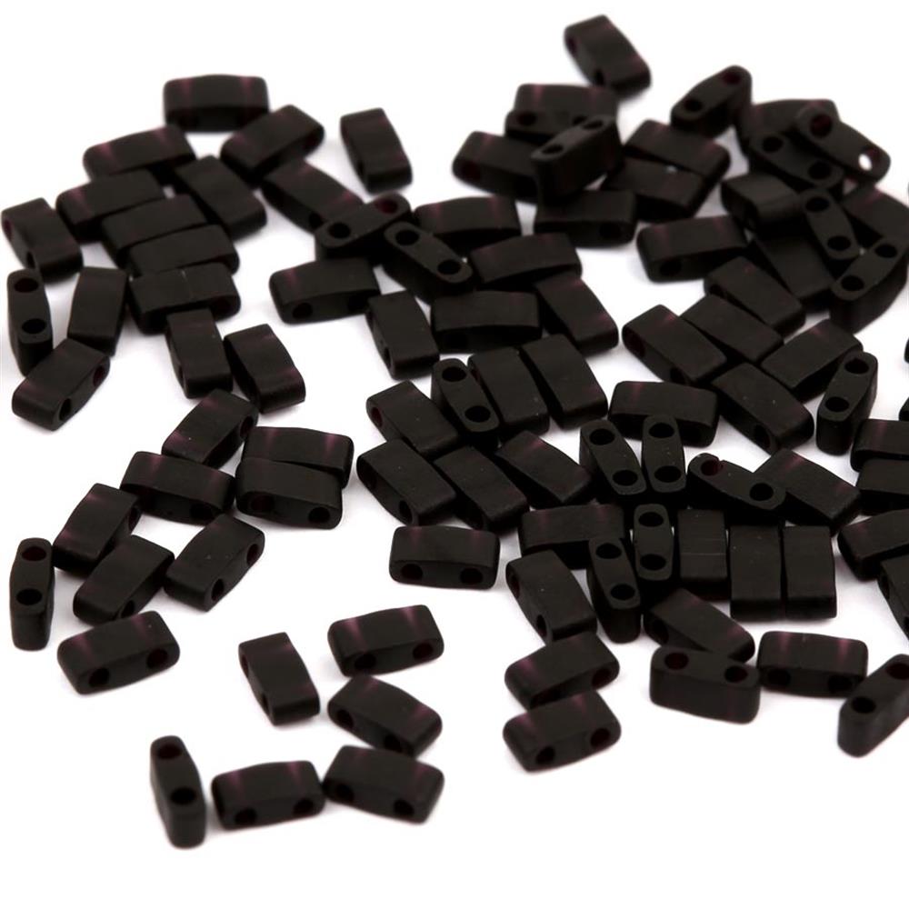 Miyuki Half Tila Bead Siyah Boncuk