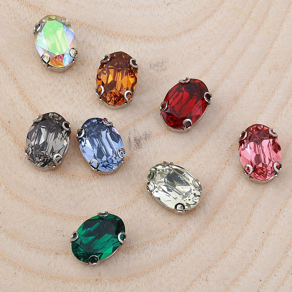 Oval, Kristal Dikme Beyoğlu Taşı Küçük Boy 5 adet