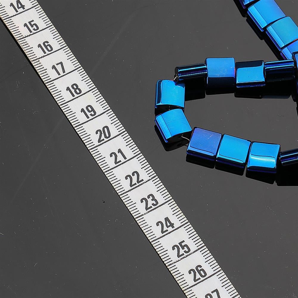 Oval Kare Hematit Boncuk