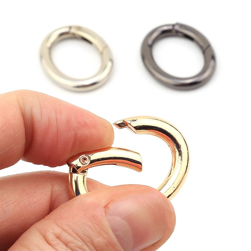 Oval Yaylı Metal Halka