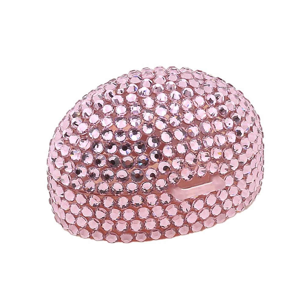 Pembe Kristal Taşlı Emzik Kutusu