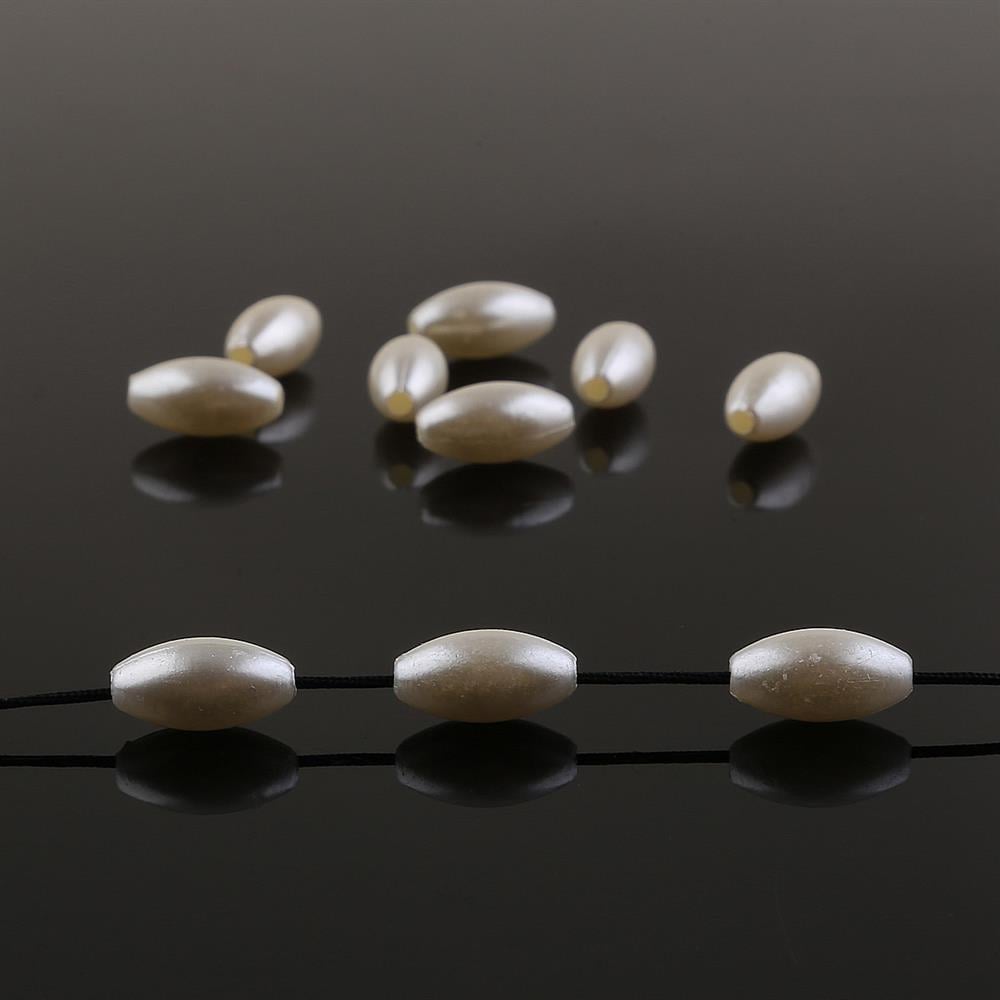 Plastik Arpa İnci Boncuk 100 Adet