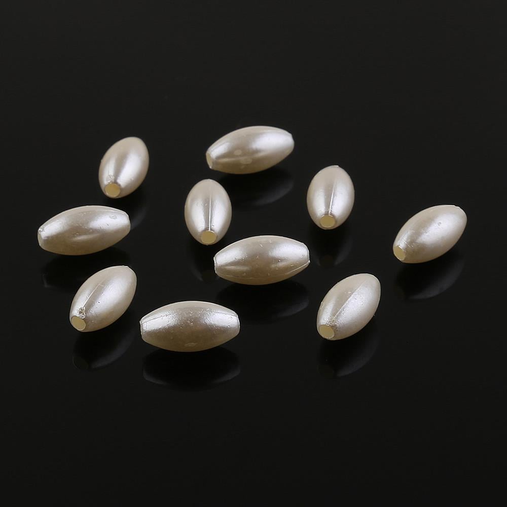 Plastik Arpa İnci Boncuk 100 Adet