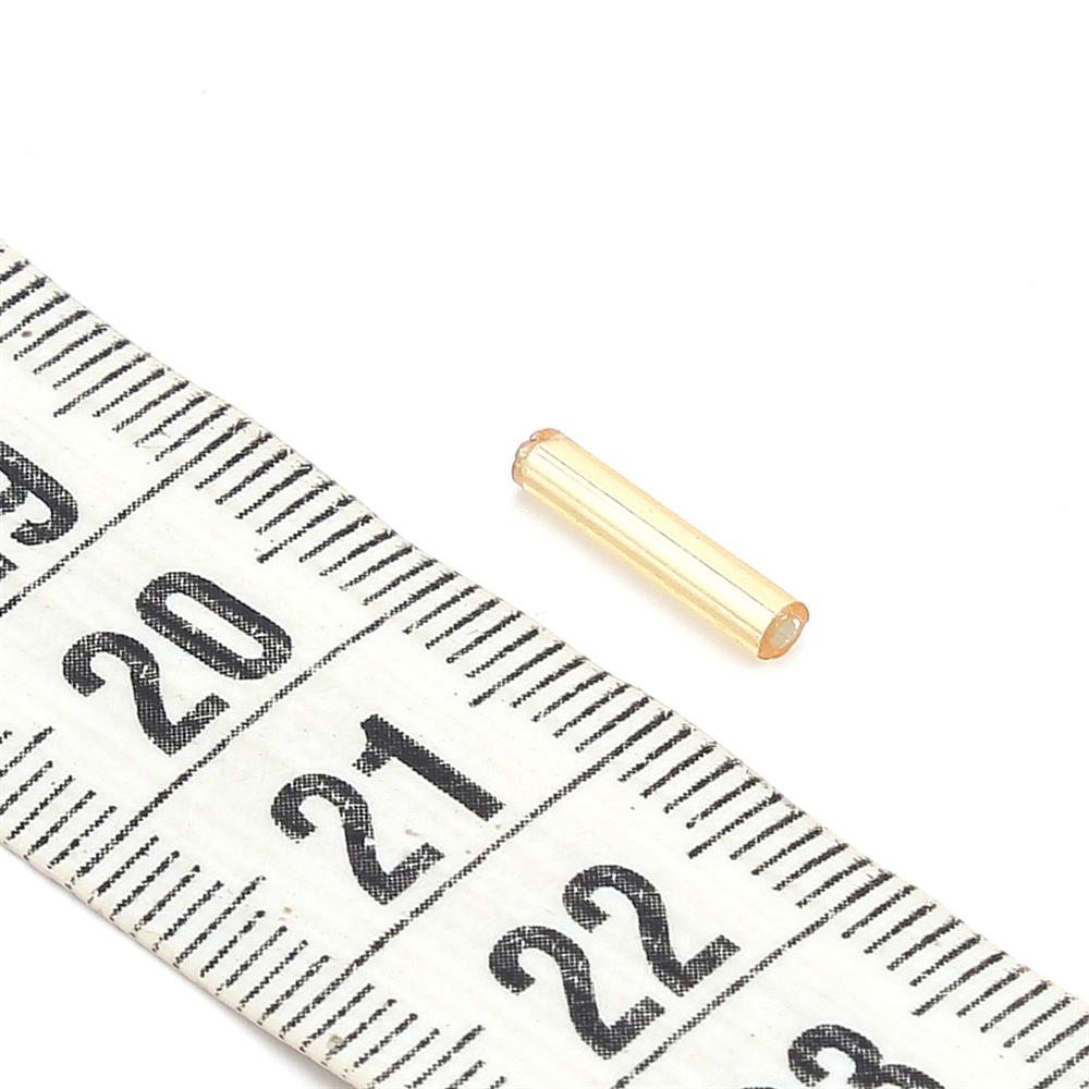 Plastik Boru Boncuk Sarı