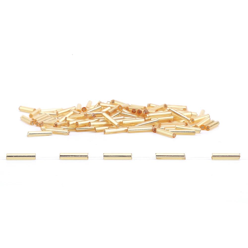 Plastik Boru Boncuk Sarı