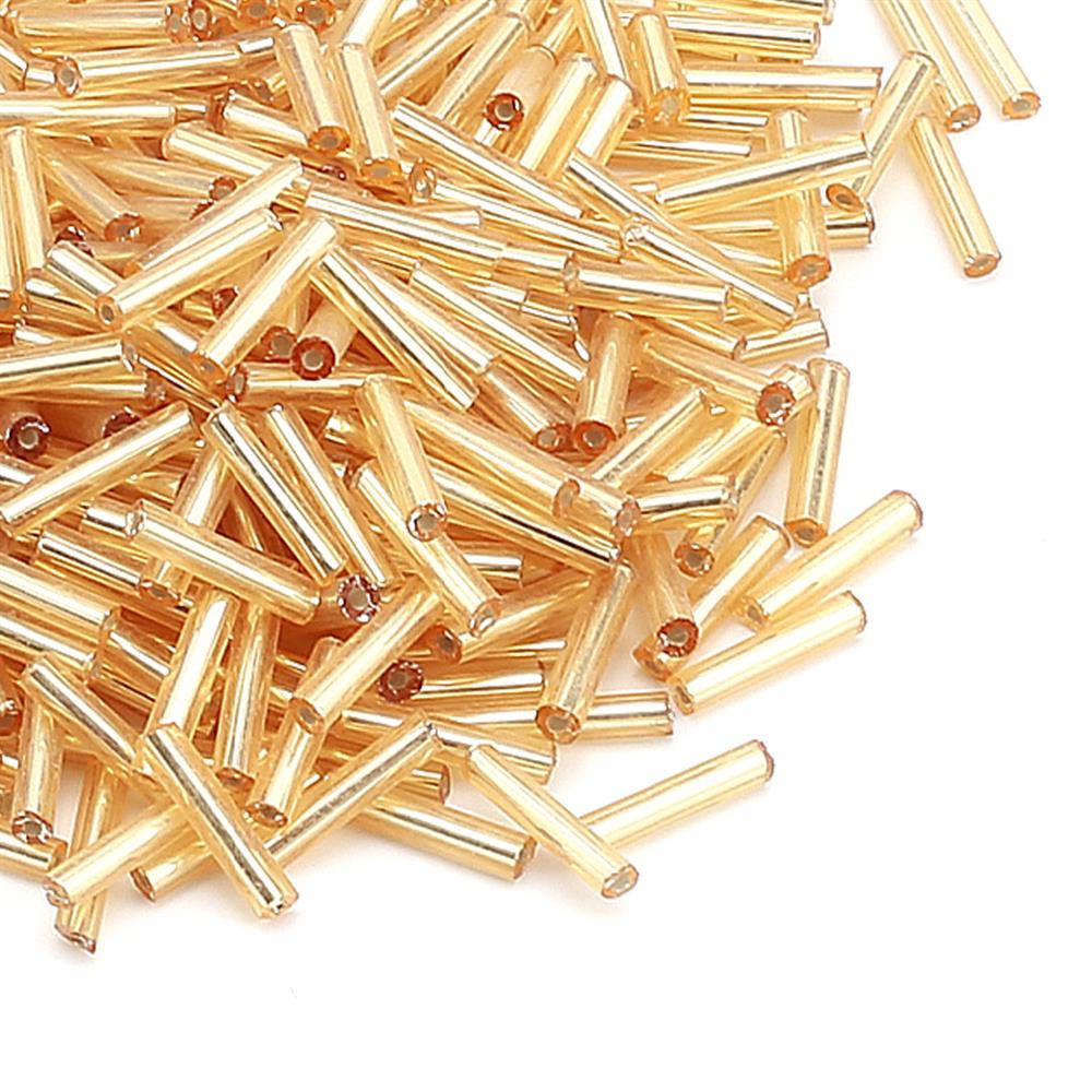 Plastik Boru Boncuk Sarı