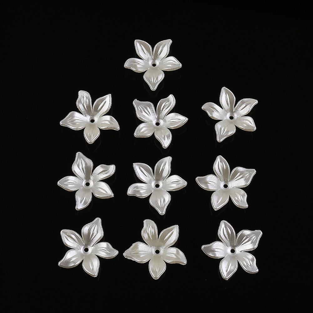 Plastik Çiçek İnci 10 Adet