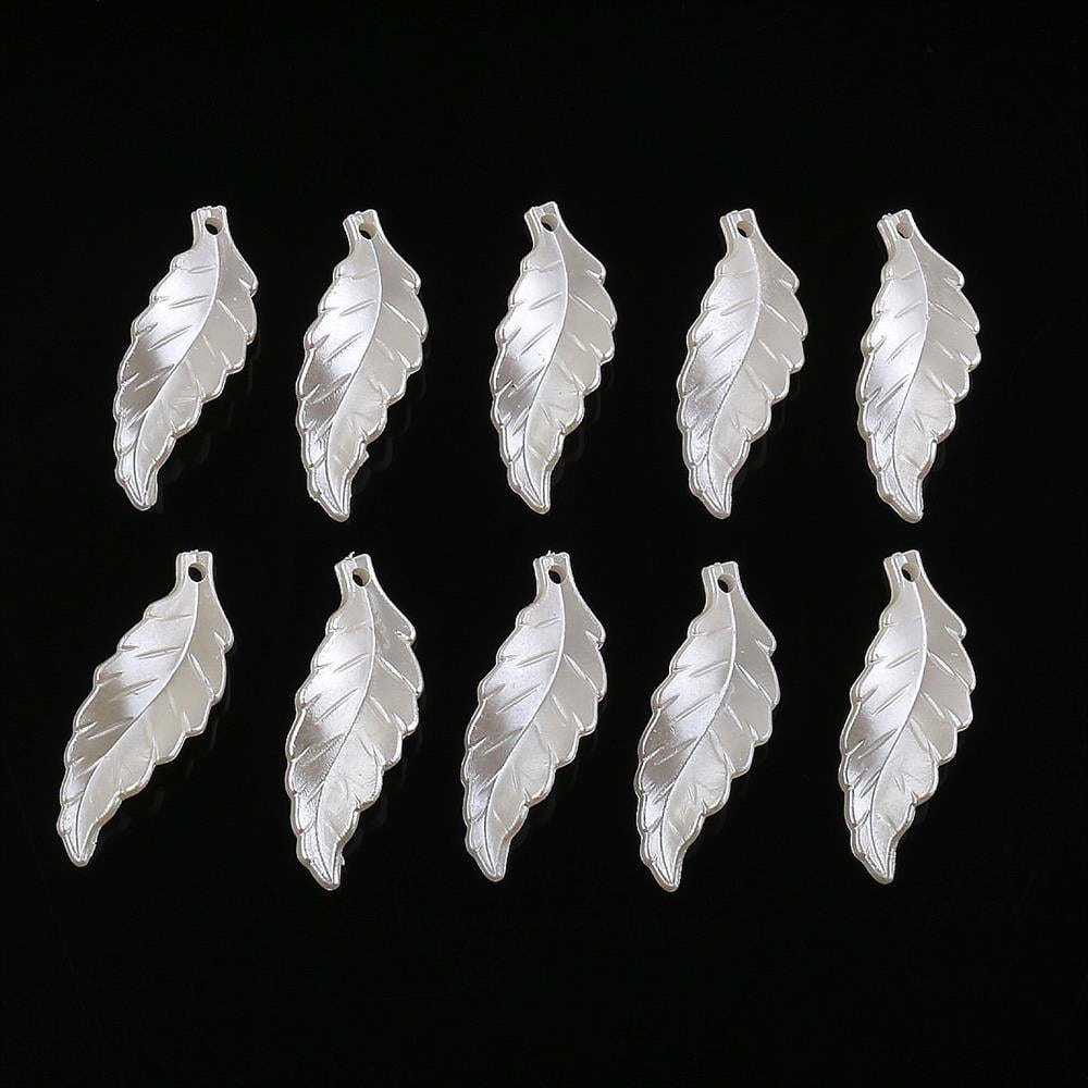 Plastik Yaprak İnci 10 Adet