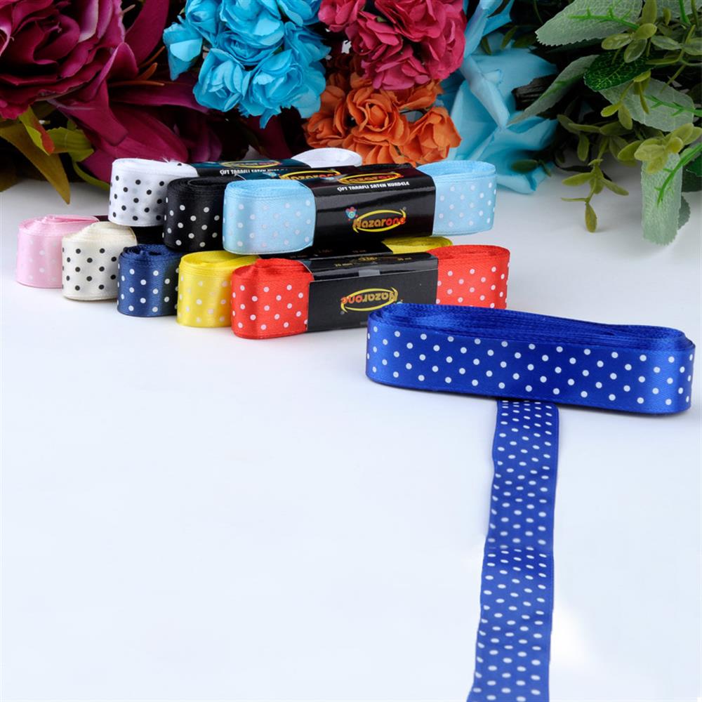 Puantiyeli Saten Kurdele