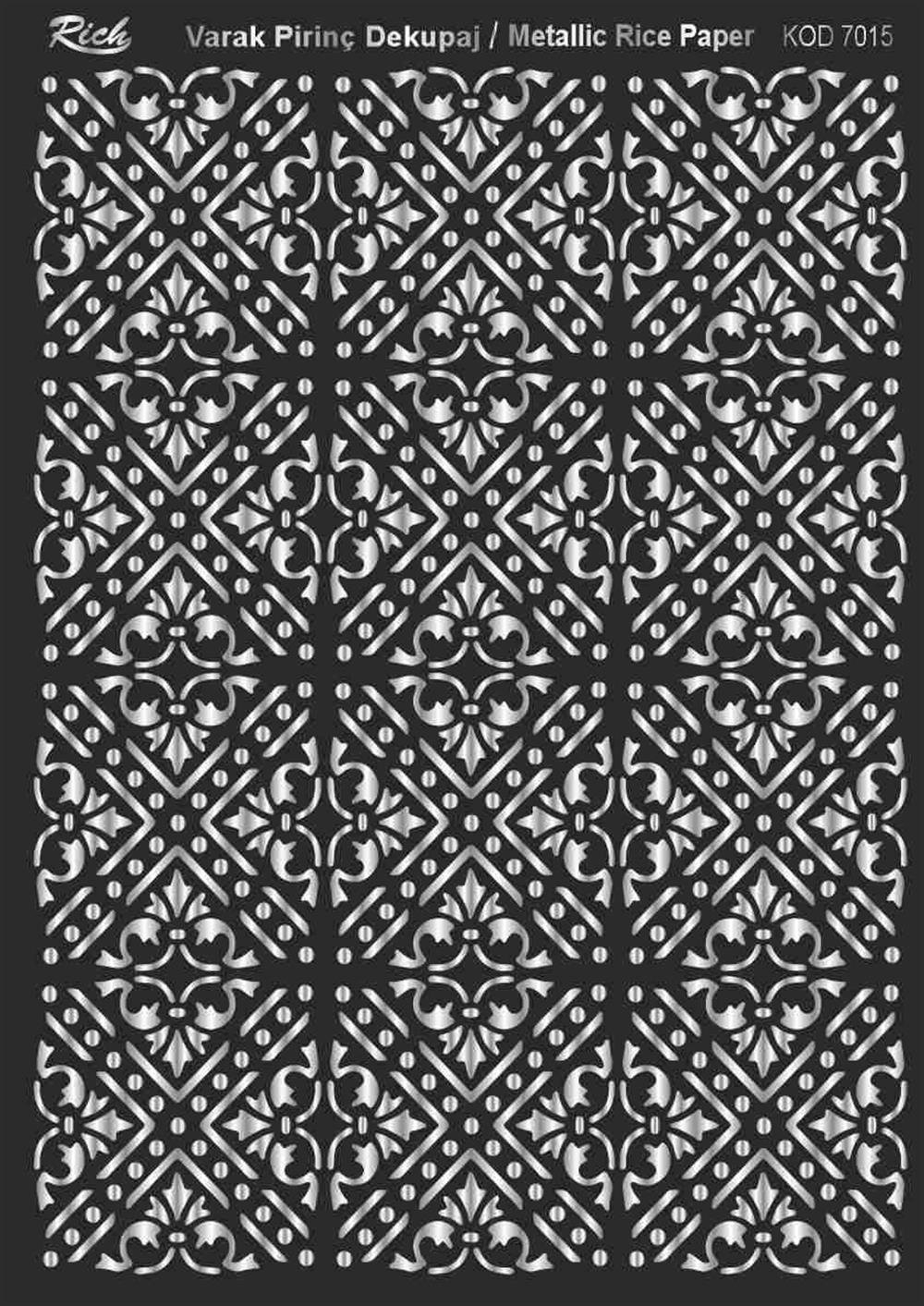 Rich 29x42cm Varak Dekopaj Kağıdı - 7015