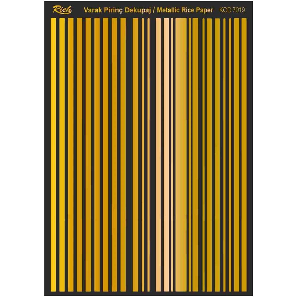 Rich 29x42cm Varak Dekopaj Kağıdı 7019