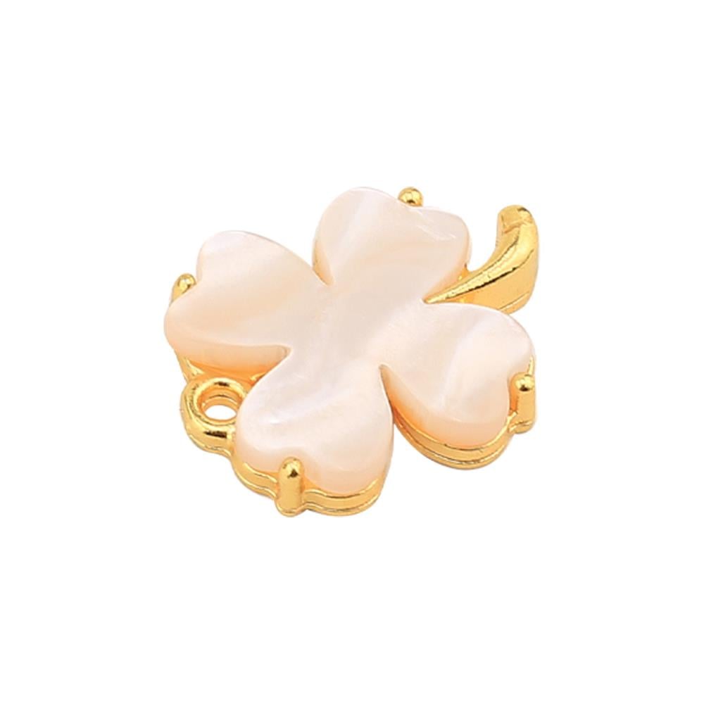 Sedefli Yonca Takı Ucu