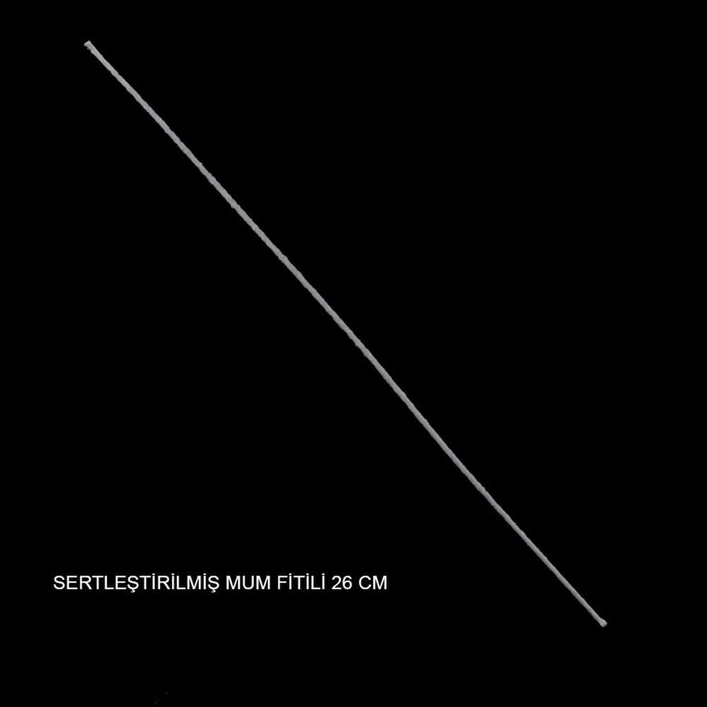 Sertleştirilmiş Mum Fitili 10 adet