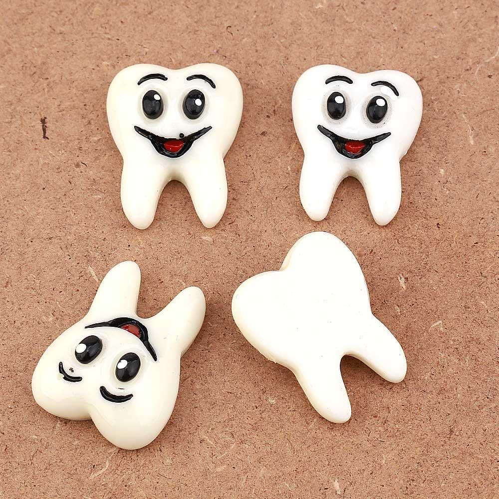 Sevimli Diş Figür, Polyester Bebek Taşı