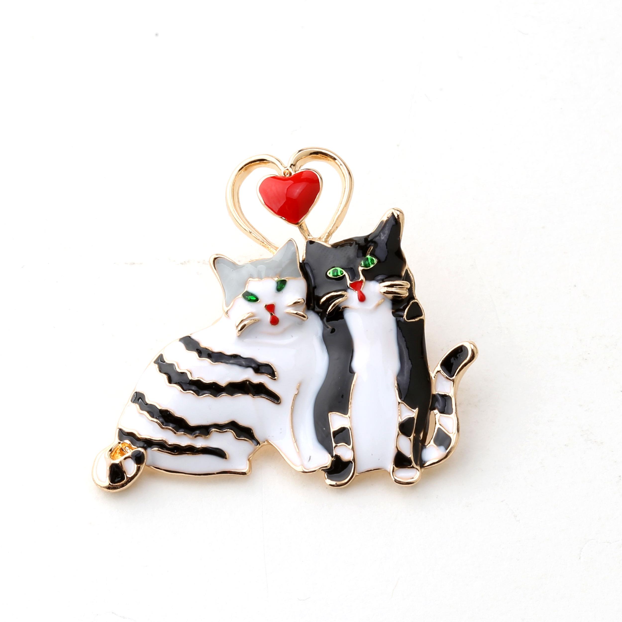 Sevimli Kediler Broş