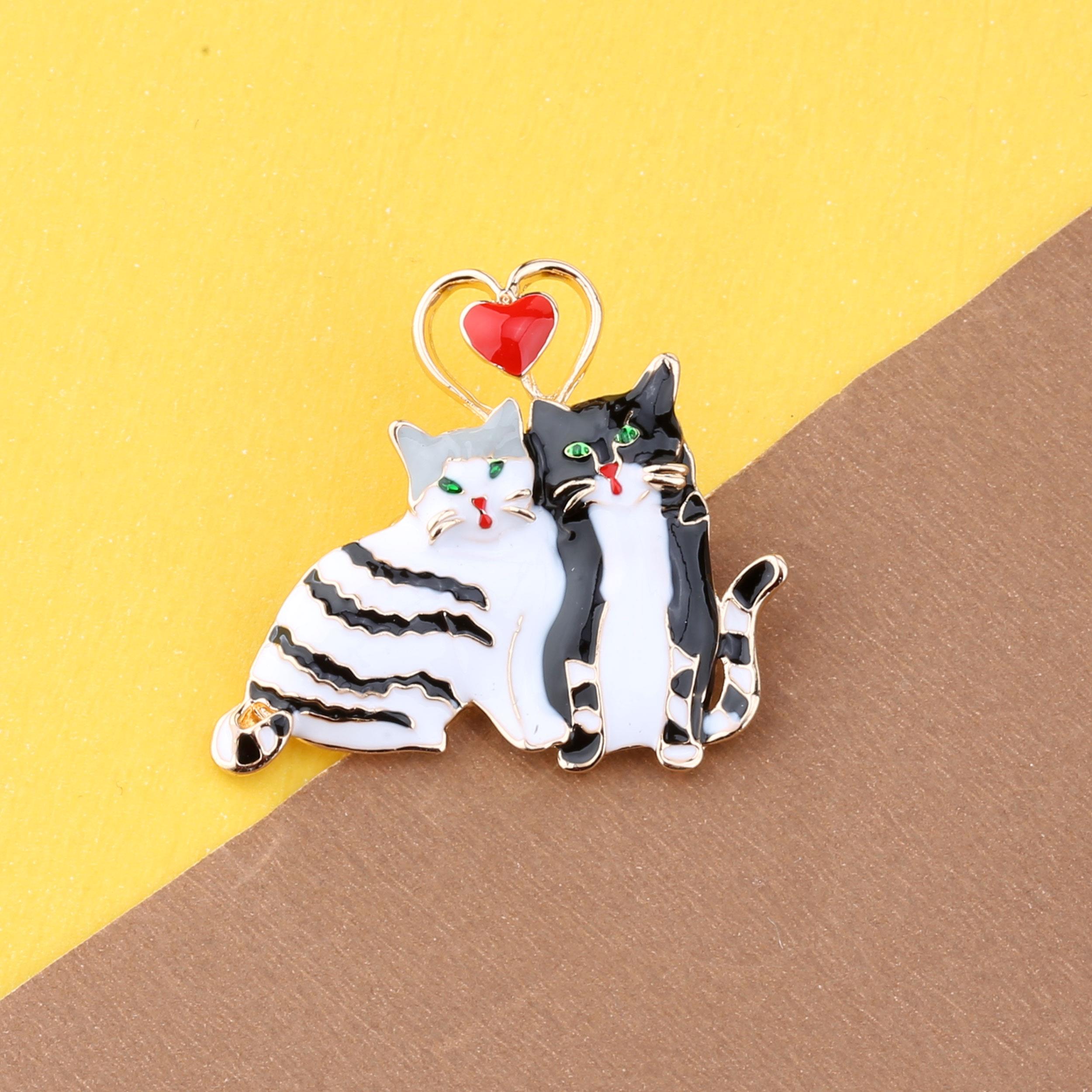 Sevimli Kediler Broş