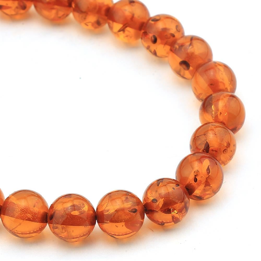 Sıkma Toz Kehribar Boncuk