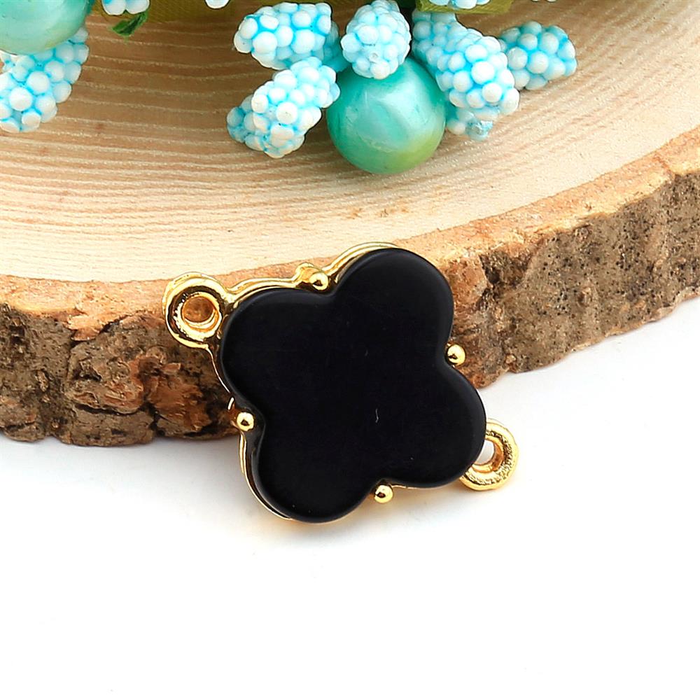 Siyah Sedefli Van Cleef Bileklik Aparatı