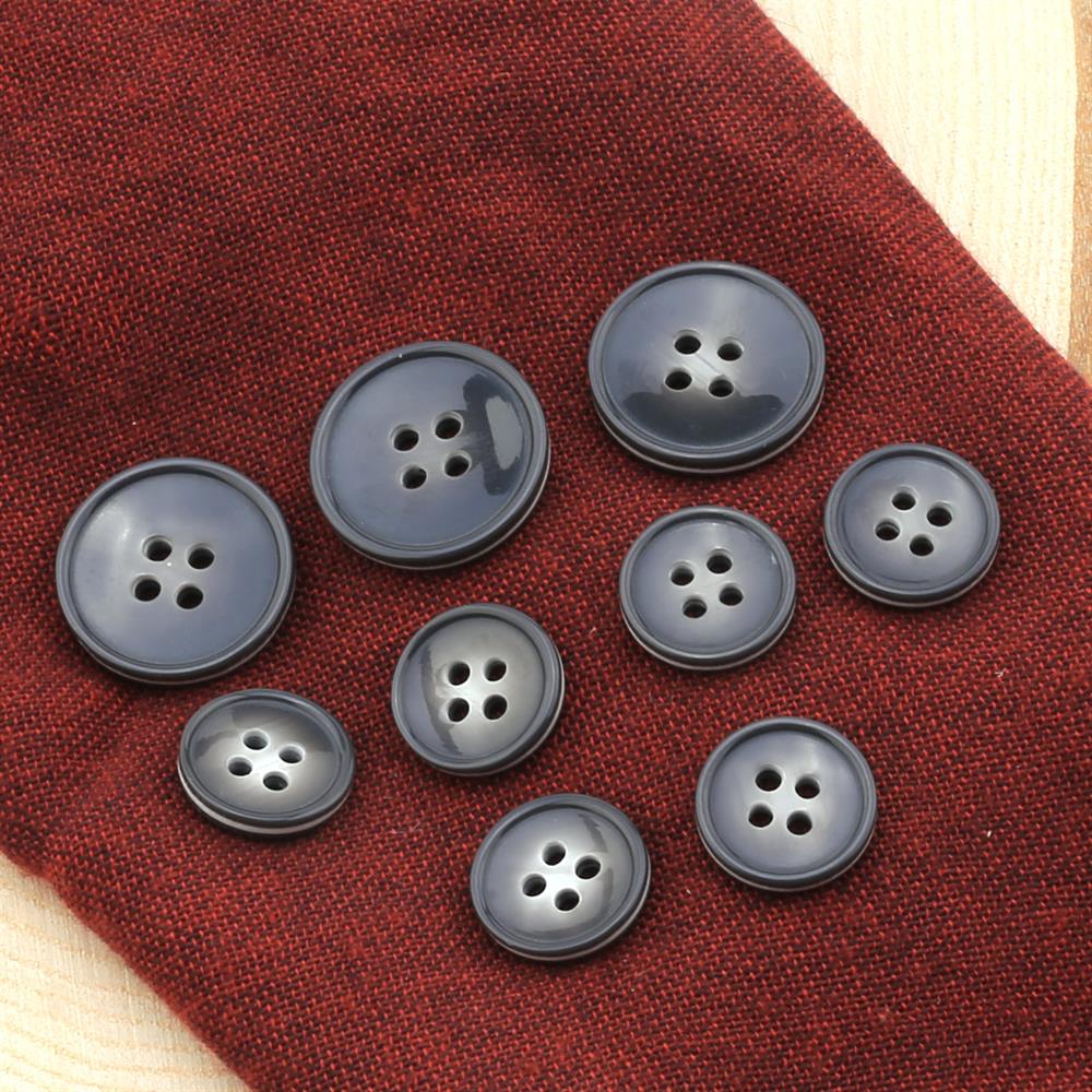 Takım Elbise Ceket Düğme Seti Koyu Gri