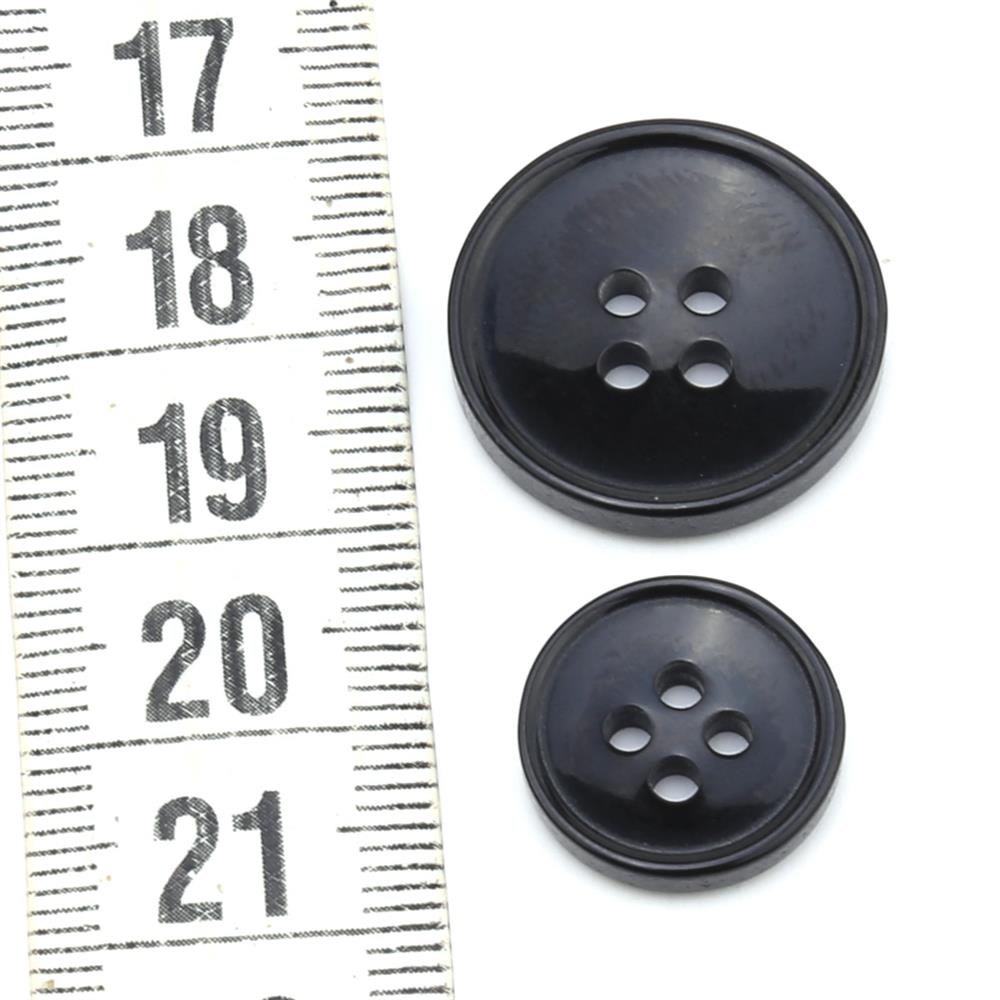 Takım Elbise Ceket Düğme Seti Siyah