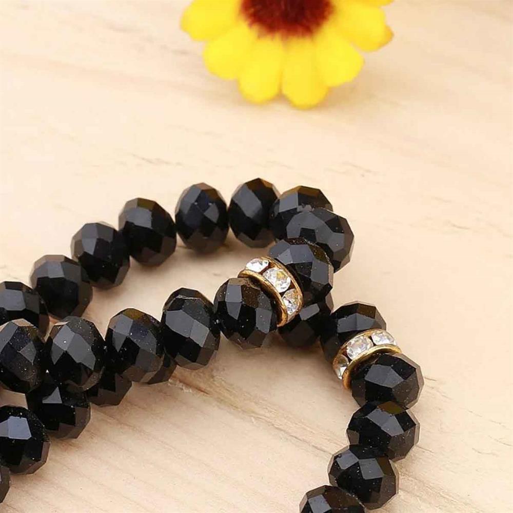 Taşlı Rondela Ayraç - Tesbih Nişane (10 Adet)