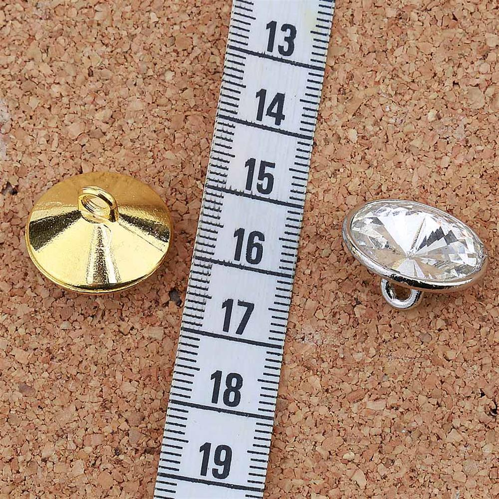 Tek Taşlı Metal Dikme Düğme