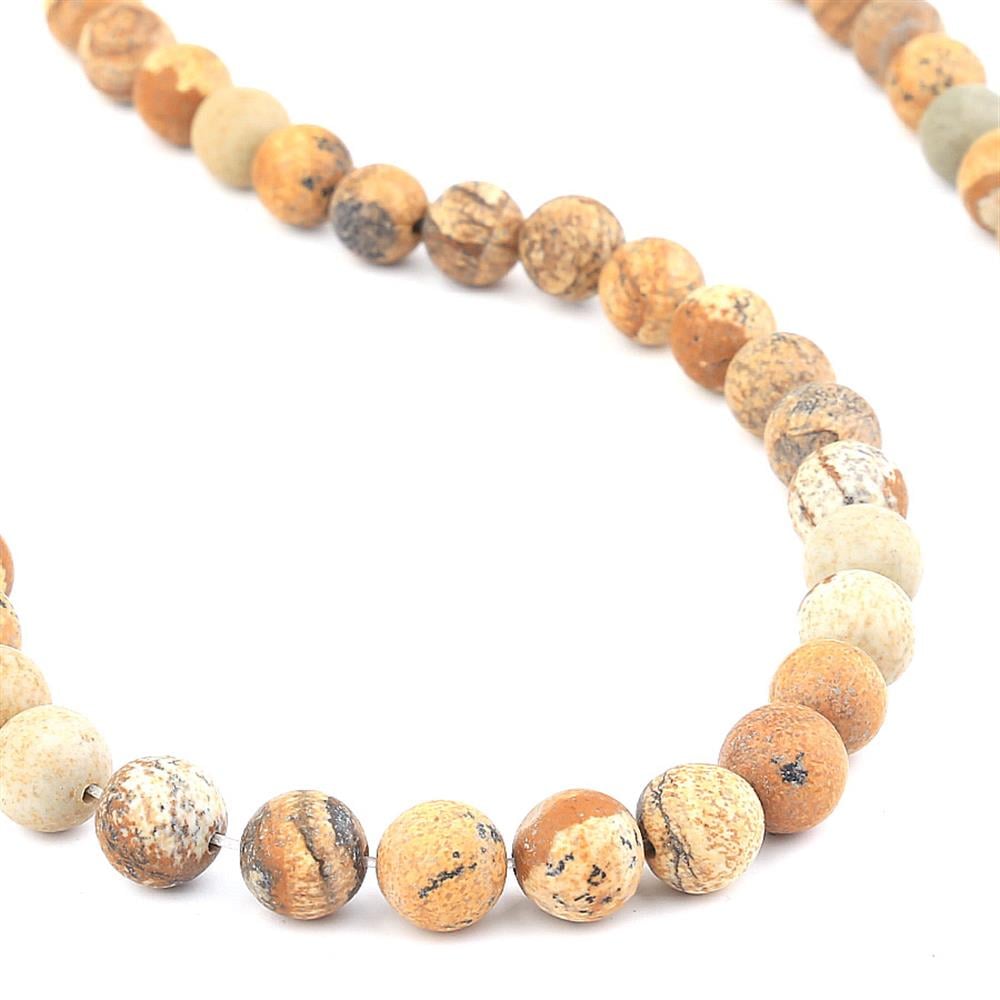 Toprak Görünümlü Kuvars Boncuk