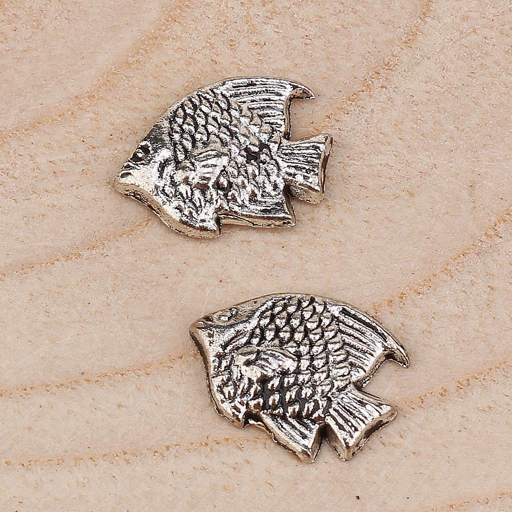 Ütüyle Yapışan Metal Balık 10 adet