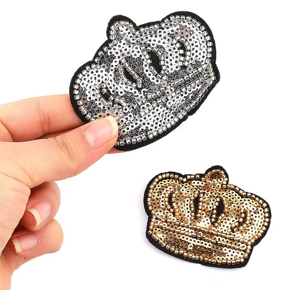 Ütüyle Yapıştırılabilen Taç Aplike