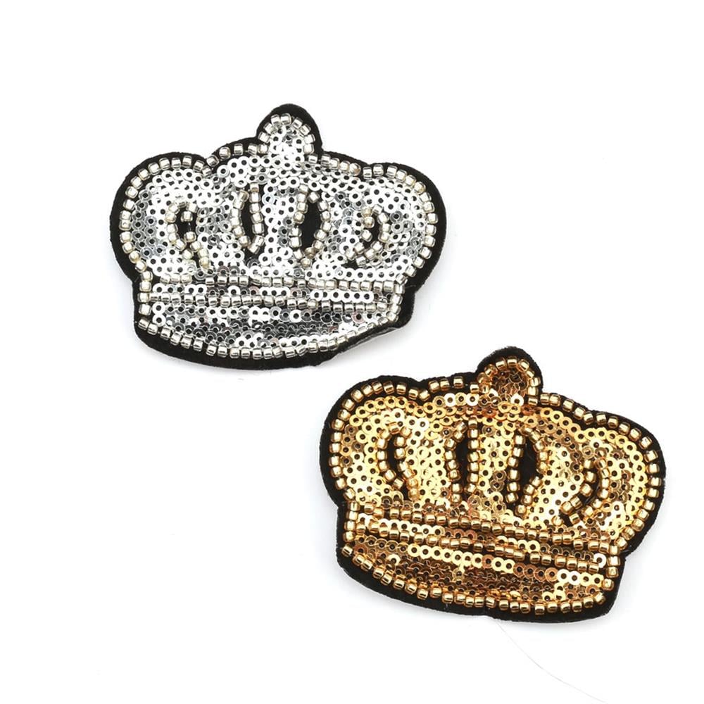 Ütüyle Yapıştırılabilen Taç Aplike