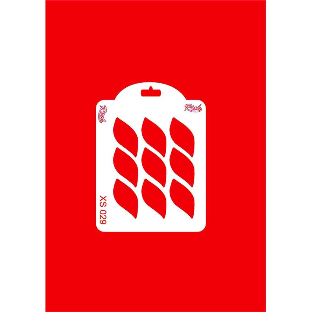 Yaprak Stencil Küçük - Rich XS-029