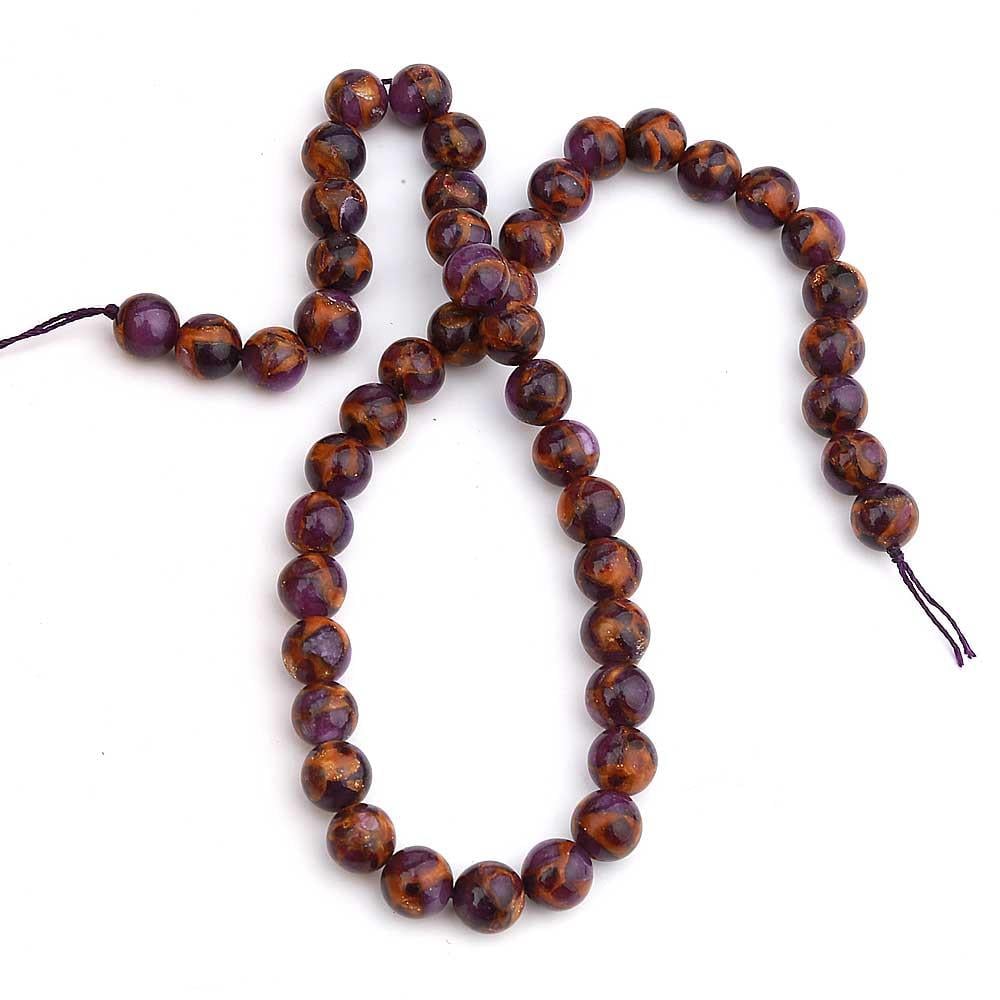 Yıldız Taşlı Kuvars Boncuk