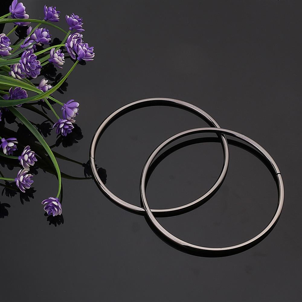 Yuvarlak Metal, Çanta Sapı Halka Nikel