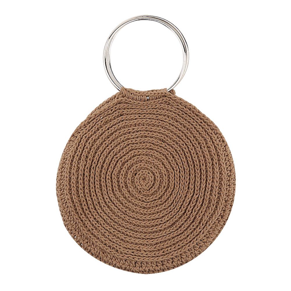 Yuvarlak Metal, Çanta Sapı Halka Nikel