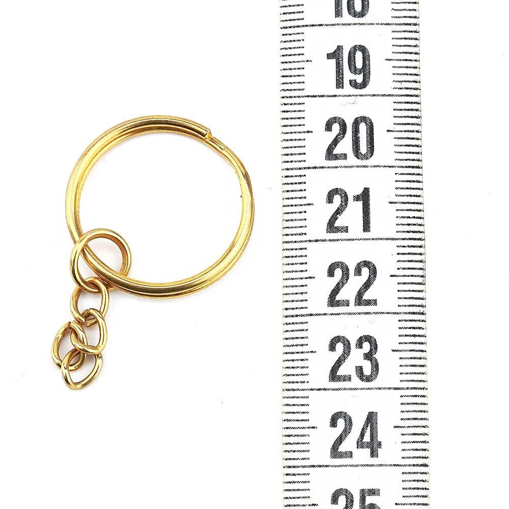 Zincirli Anahtarlık Halkası 10 Adet