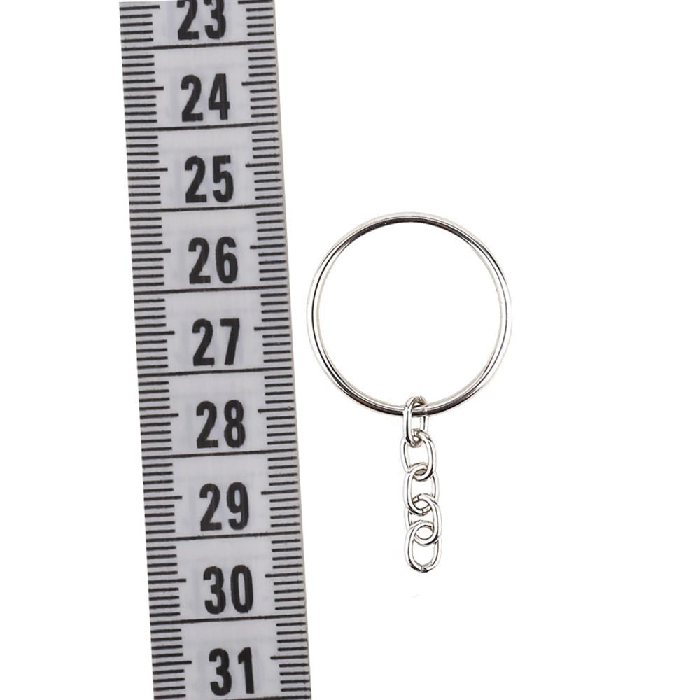 Zincirli Anahtarlık Halkası 10 Adet