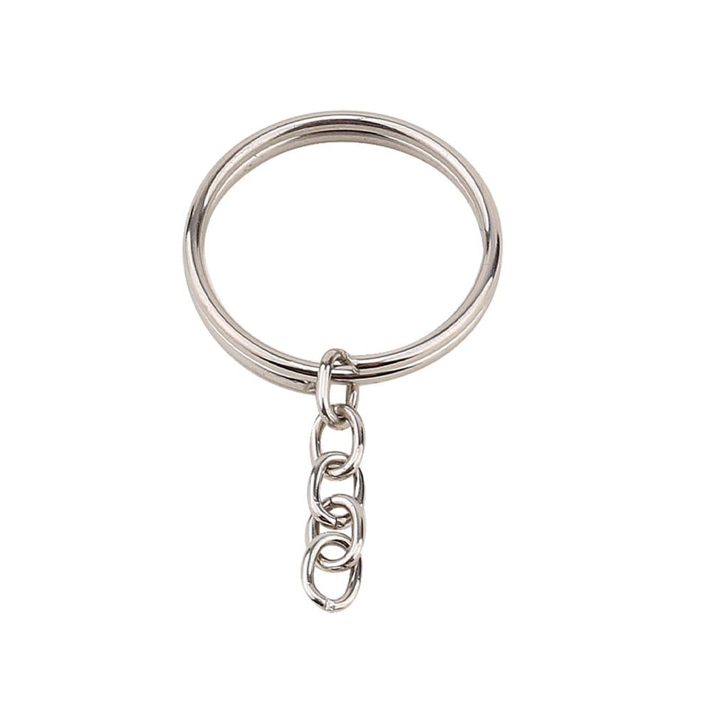 Zincirli Anahtarlık Halkası 10 Adet